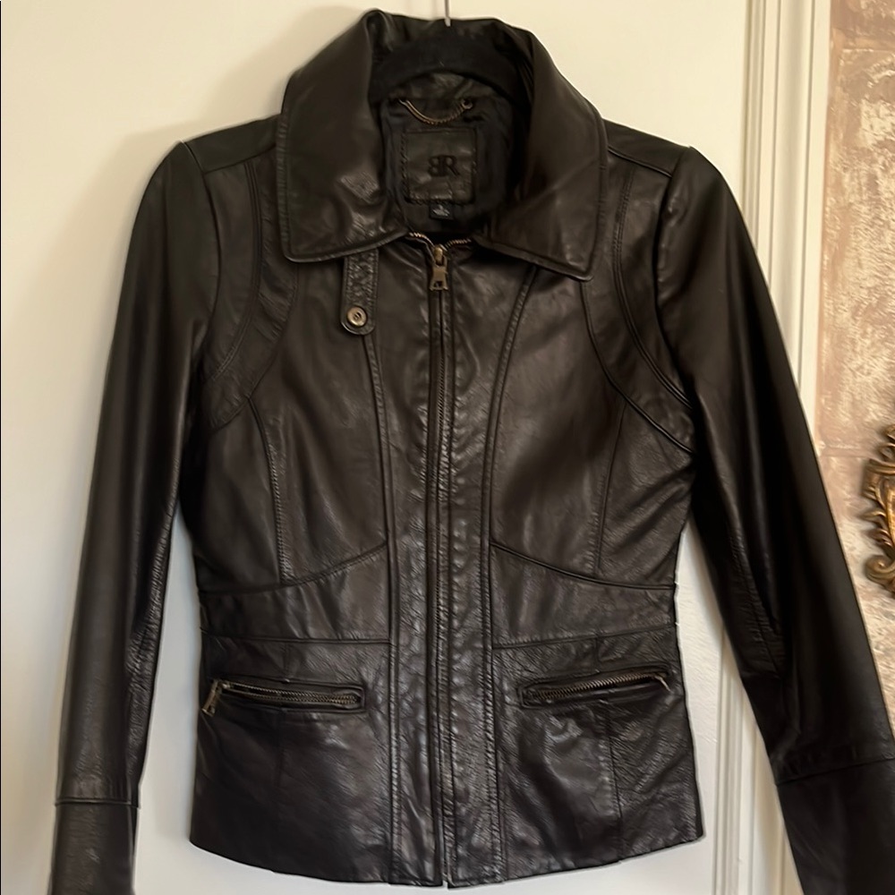 BR leather jacket